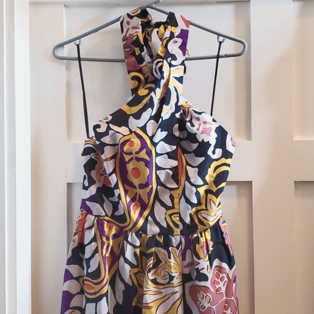 Jcrew Silk Sarong Maxi Dress Size 2